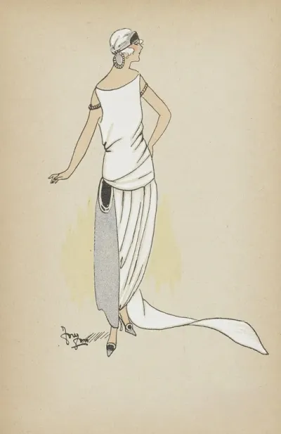 Toujours Chic Toilettes De Soirees Hiver 1921 1922 Eudore
