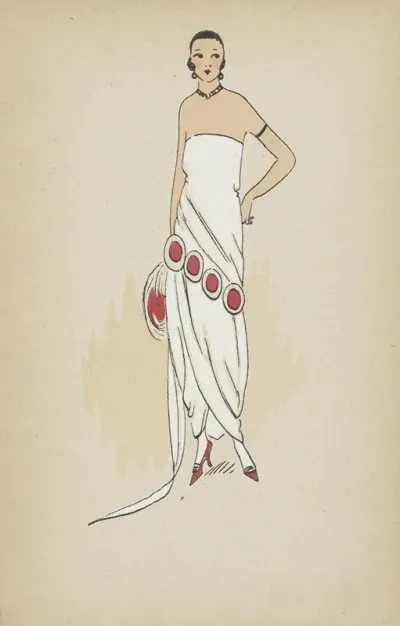 Toujours Chic Toilettes De Soirees Hiver 1921 1922 Favorite