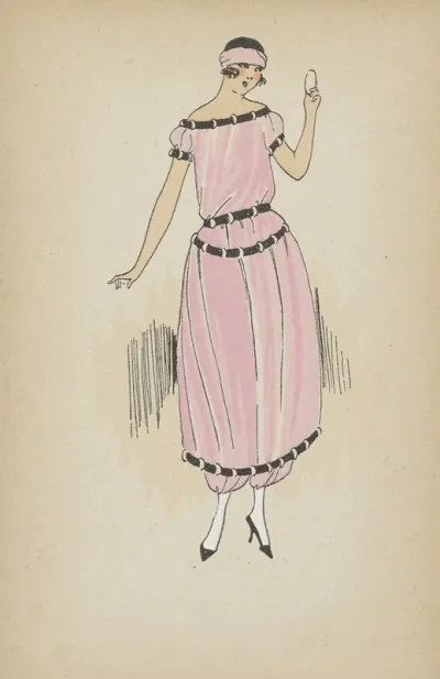 Toujours Chic Toilettes De Soirees Hiver 1921 1922 Javotte