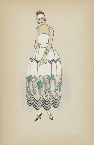 Toujours Chic Toilettes De Soirees Hiver 1921 1922 Luciole