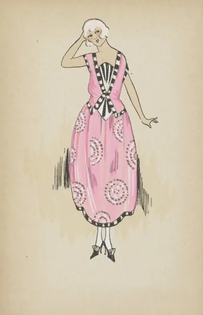 Toujours Chic Toilettes De Soirees Hiver 1921 1922 Manon