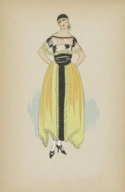 Toujours Chic Toilettes De Soirees Hiver 1921 1922 Mina