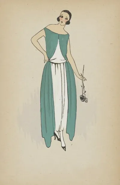 Toujours Chic Toilettes De Soirees Hiver 1921 1922 Sylvie