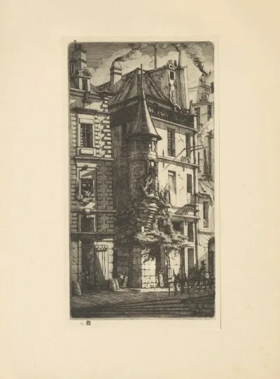 Tourelle De La Rue De La Tixeranderie