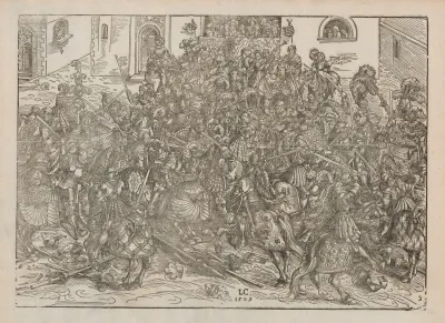 Tournament Sword Fighting Scene