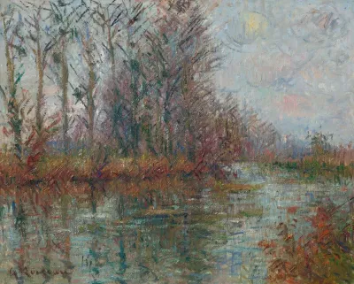 Tournant De Riviere Leure