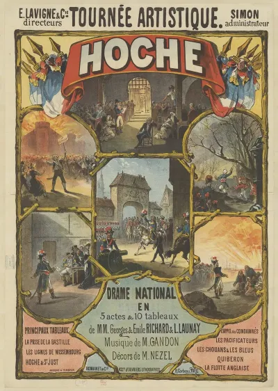Tournee Artistique E Lavigne Et Cie Directeurs Hoche