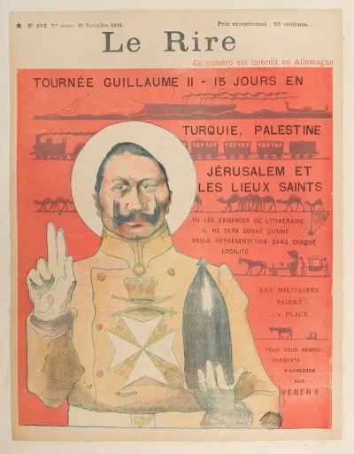Tournee De Guillaume Ii 15 Jours En Turquie Palestine