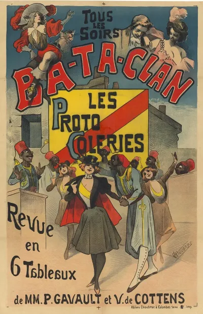 Tous Les Soirs Ba Ta Clan Les Protocoleries Revue En 6 Tableaux De Mm P Gavault Et V De Cotens