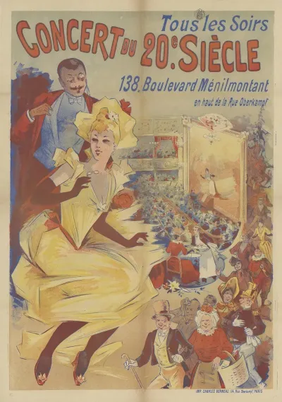Tous Les Soirs Concert Du 20eme Siecle 138 Boulevard Menilmontant En Haut De La Rue Oberkampf