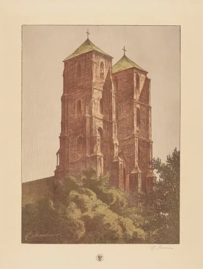 Towers Of The Wroclaw Cathedral