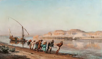 Towing On The Nile
