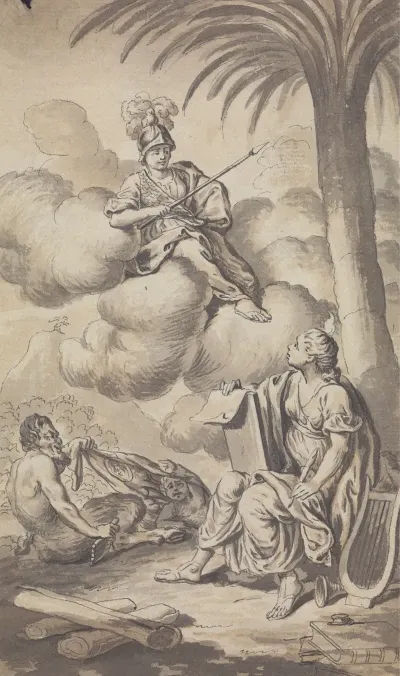 Town And Country Magazine Frontispiece For Vol Iv 1772