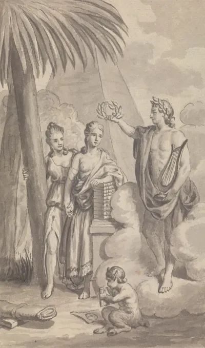 Town And Country Magazine Frontispiece For Vol X For 1778