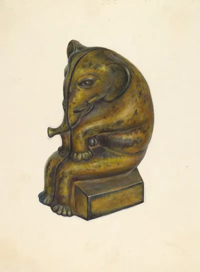 Toy Bank Elephant 2