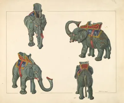 Toy Bank Elephant 3