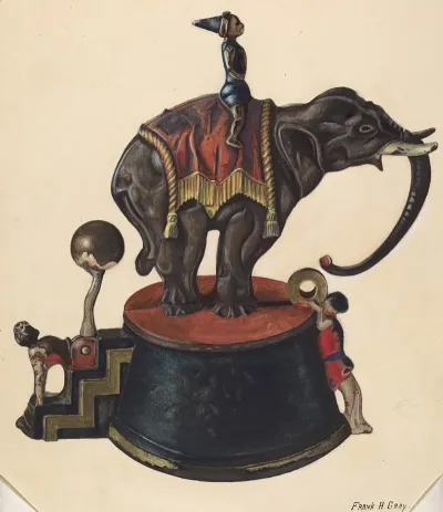 Toy Bank Elephant