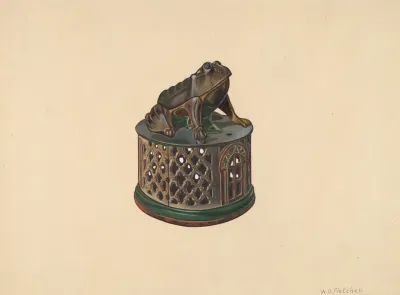 Toy Bank Frog 3