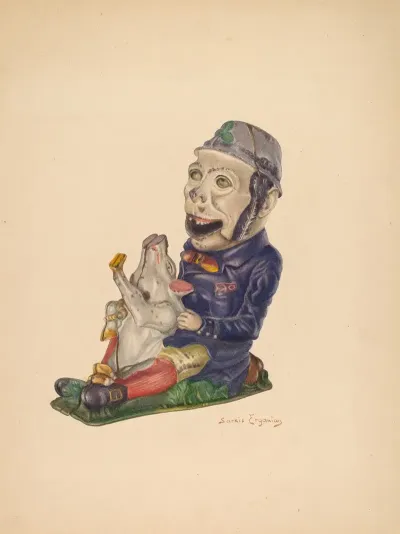 Toy Bank Paddy And The Pig 2
