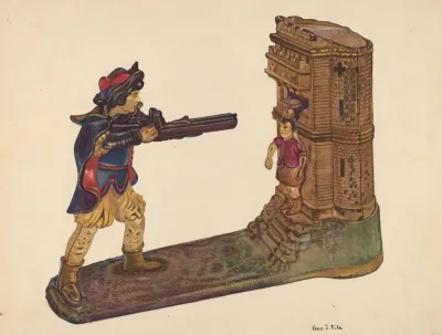 Toy Bank William Tell
