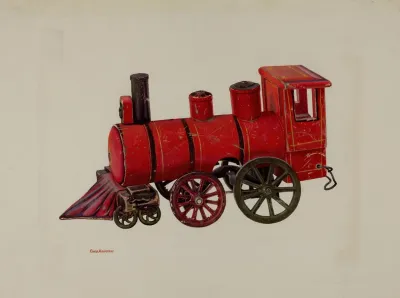 Toy Locomotive 3