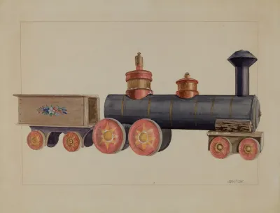 Toy Locomotive 4
