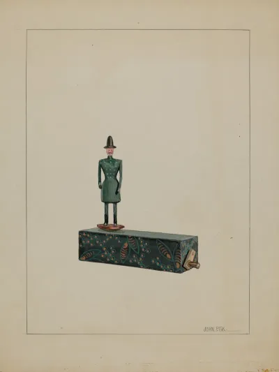 Toy Man On Music Box