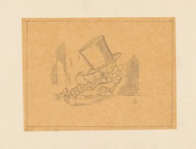 Tracing Of The Hatter Running
