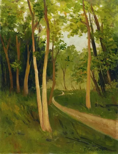 Track In The Bois De Boulogne