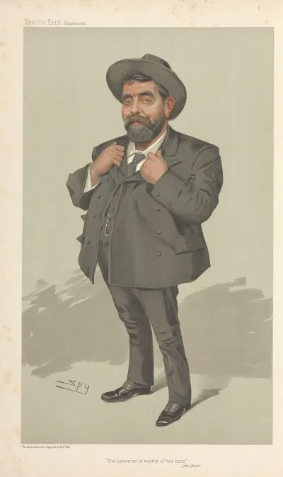 Trade Union Officials The Labourer Is Worthy Of His Hire Mr Will Crooks April 6 1905
