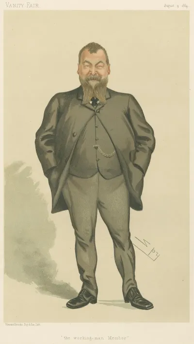 Trade Union Officials The Working Man Member Mr Henry Broadhurst August 9 1884