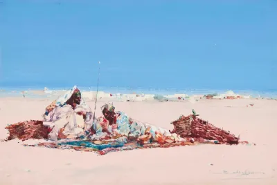 Traders In The Desert