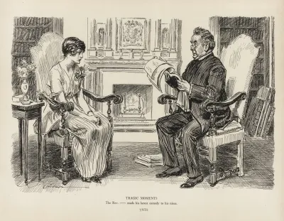 Tragic Moments The Rev Reads His Latest Comedy To His Niece