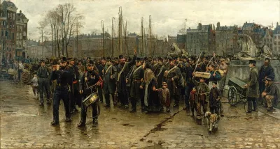 Transport Of Colonial Soldiers