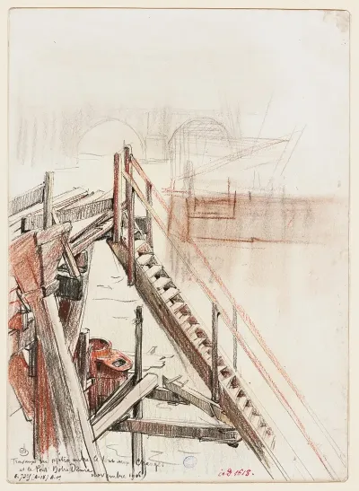 Travaux Du Metro Entre Le Pont Au Change Et Le Pont Notre Dame 4