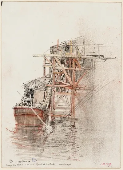 Travaux Du Metro Entre Le Pont Saint Michel Et Le Petit Pont