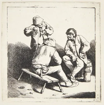 Tre Drikkende Maend