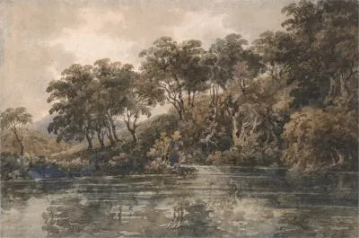 Trees And Pond Near Bromley Kent