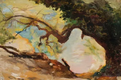 Trees In Alupka From The Journey To Crimea