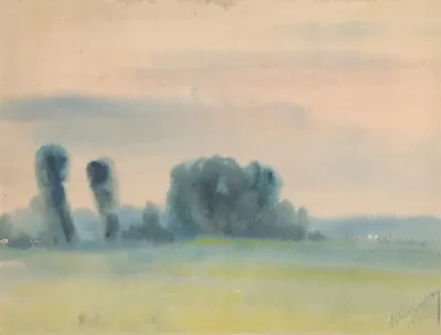Trees In The Meadow
