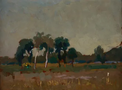 Trees On The Meadow