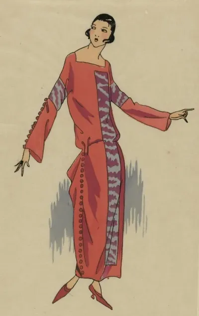 Tres Parisien 1923 No 1 Creation Lucien Lelong