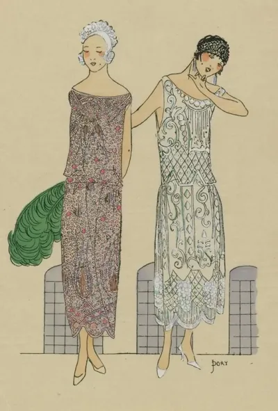 Tres Parisien 1923 No 1 Creations La Tunique Radiah