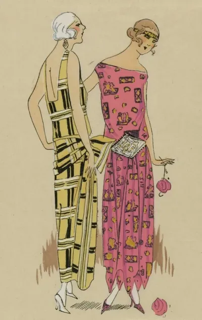 Tres Parisien 1923 No 1 Tissus De Diederichs Soieries