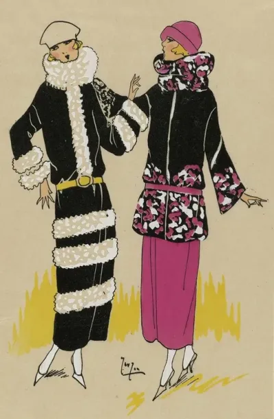 Tres Parisien 1923 No 1 Tissus De Rodier