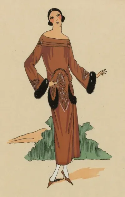 Tres Parisien 1923 No 10 7 Topaze Comment Dire Le Charme