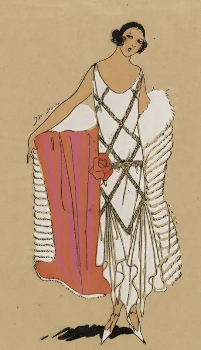 Tres Parisien 1923 No 11 6 Rose De Noel Dun Charme Tout Particulier