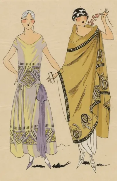 Tres Parisien 1923 No 2 Broderies De Ch Thiebaut