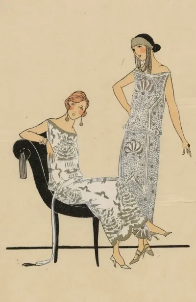Tres Parisien 1923 No 2 Creations La Tunique Radiah