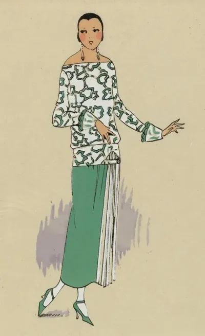 Tres Parisien 1923 No 4 14 May Flower Rien Nest Plus